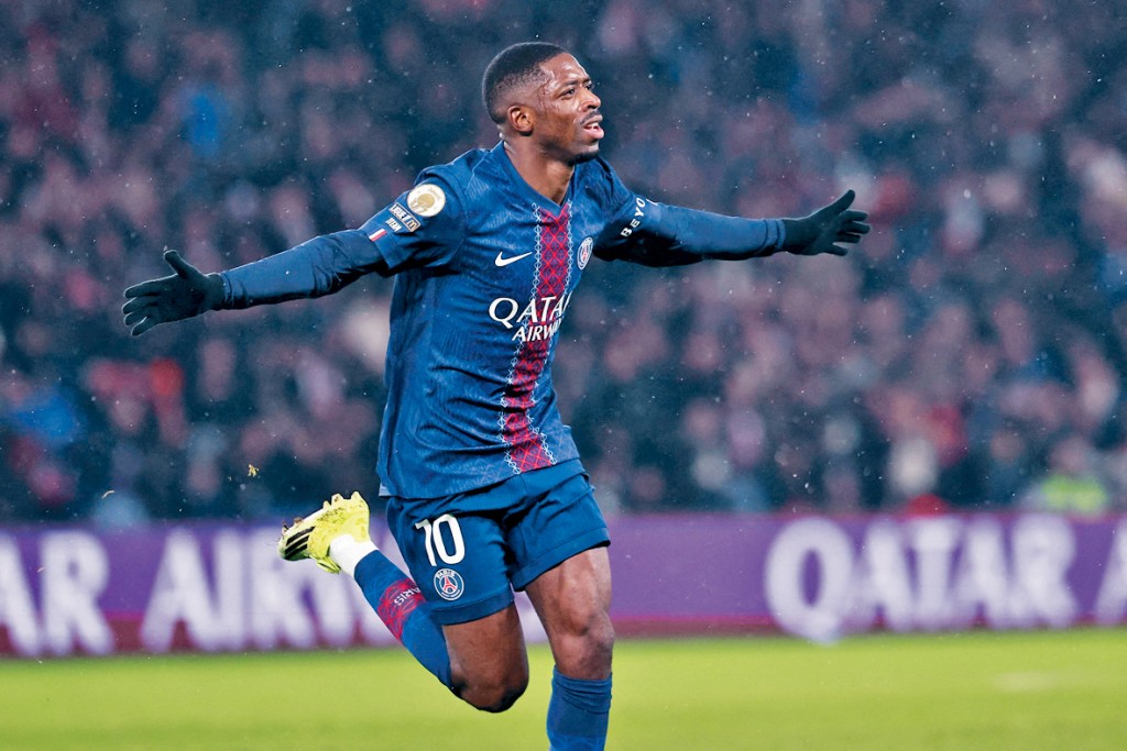 奧士文尼迪比利為PSG士哥。