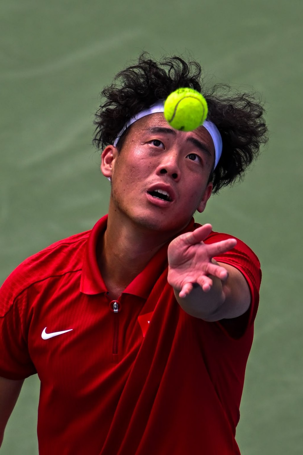 黃澤林擊敗烏茲別克球手蘇坦諾夫進軍網球男子單打決賽 - 2026名古屋亞運。劉駿軒攝 黃澤林擊敗烏茲別克球手蘇坦諾夫進軍網球男子單打決賽 - 2026名古屋亞運。劉駿軒攝