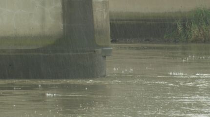 九州大范围地区周日受梅雨锋面滞留影响。网上图片