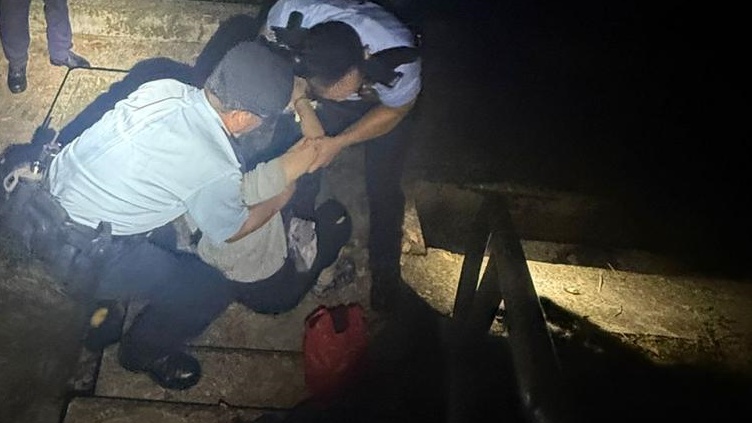 警員最後尋獲婆婆。