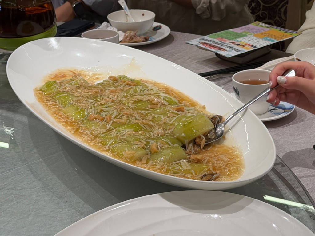 本地珍菌節瓜。 本地珍菌節瓜。
