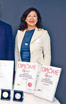 ■香港纺织及成衣研发中心主席杨敏贤。