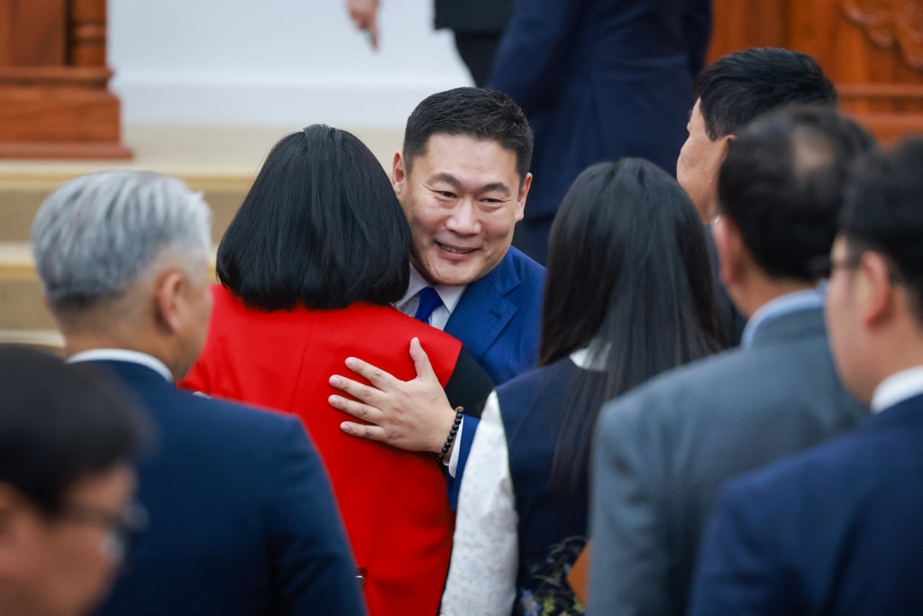 蒙古國總理奧雲額爾登被迫下台。法新社 蒙古國總理奧雲額爾登被迫下台。法新社