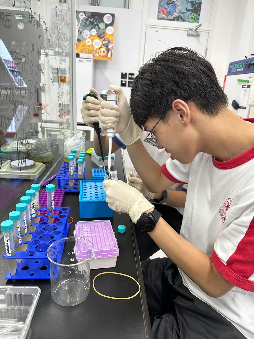 「PestiGuard」能夠檢測食品中的農藥殘留。受訪者提供 「PestiGuard」能夠檢測食品中的農藥殘留。受訪者提供