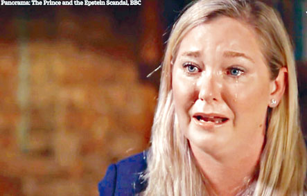 羅伯茨接受訪問時流淚。