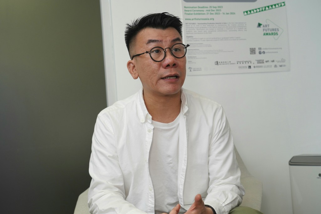 李泳麒表示，「藝術未來——亞洲傑出畢業生獎」很重視國際交流的元素。