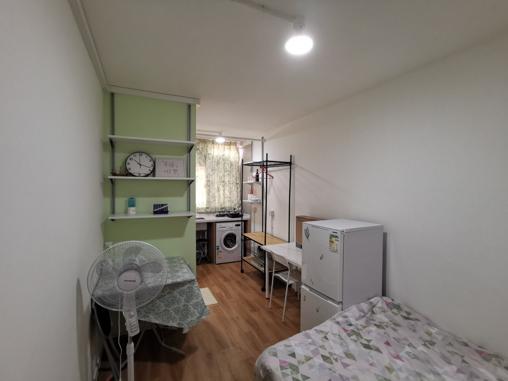 元朗攸壆路簡約公屋。 元朗攸壆路簡約公屋。