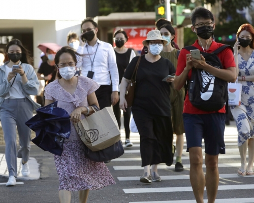 台灣新增10宗新冠肺炎本土個案。AP資料圖片
