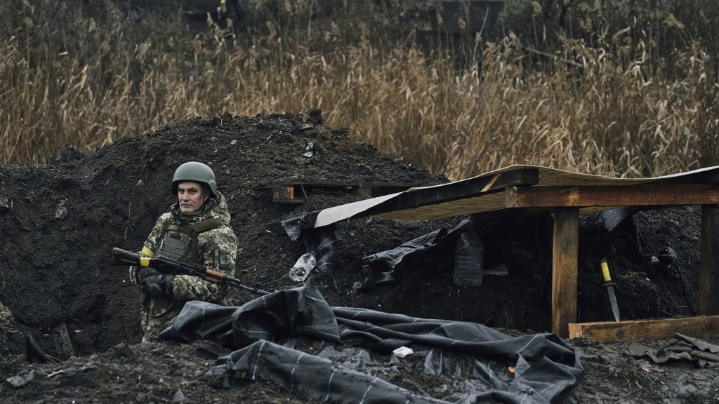 乌克兰战争持续至今接近10个月。AP