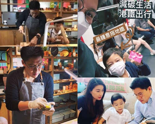 霍啟剛是愛妻號，也著重親子關係。