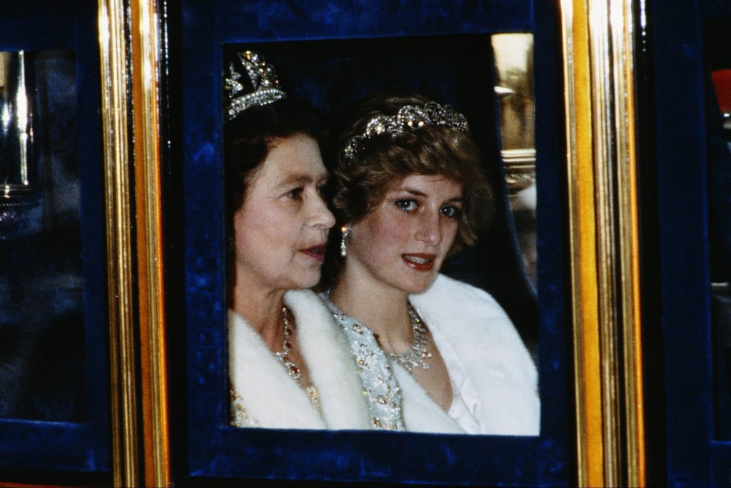 英女皇冷待戴安娜之死惹批評。網上圖片