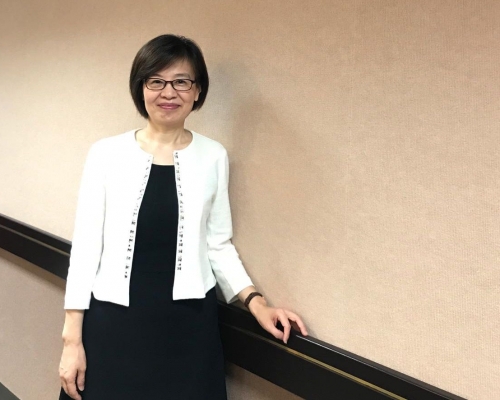 杜嘉芬指,不接受以「把台灣框架在一個中國之下」的前提下來協商。姚晴霖攝