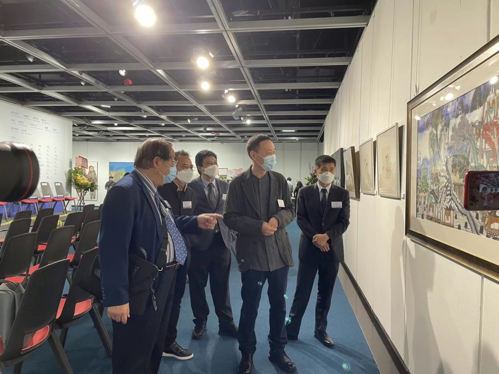 交流展將展出逾百件作品。