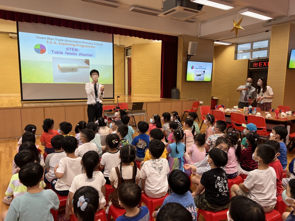 荃灣商會學校舉辦資優體驗班，發掘幼稚園K2、K3幼兒的潛能。