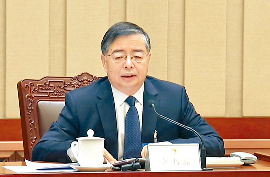 李書磊以中宣部長身分亮相。