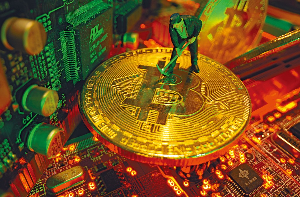 在加密貨幣中，比特幣市值最高。