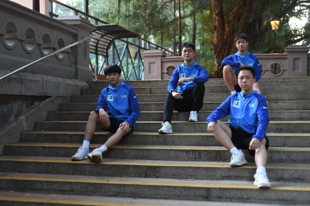 徐俊南老師建立越野長跑隊，盼望未來挑戰更多賽事。 本報記者攝