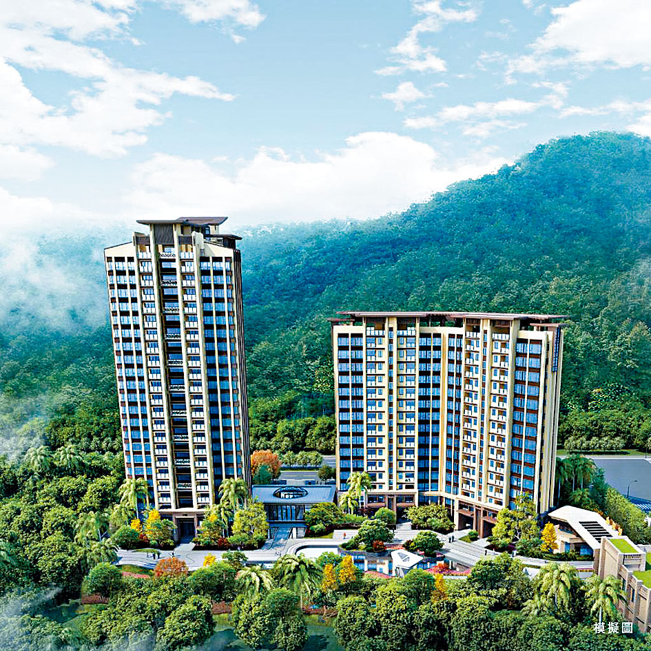 ■中山盤懿臻山現來港推售。