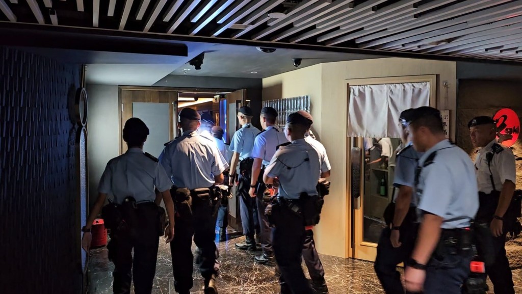 警方再拘捕多25人。警方提供圖片