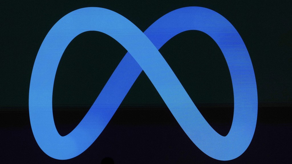 Meta商標。 美聯社