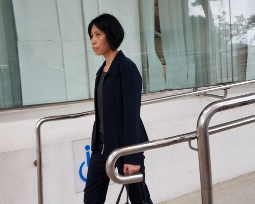 「通傳應變小組」組長、運房局助理秘書長黎惠珊出庭作供。陳楚琨攝