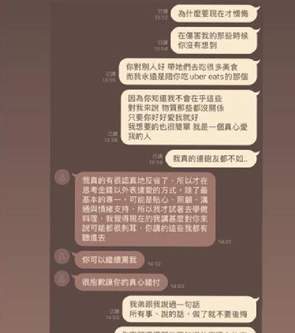 蕭伊大控訴對前男友Joeman私約AV女優食Omakase。Threads 蕭伊大控訴對前男友Joeman私約AV女優食Omakase。Threads