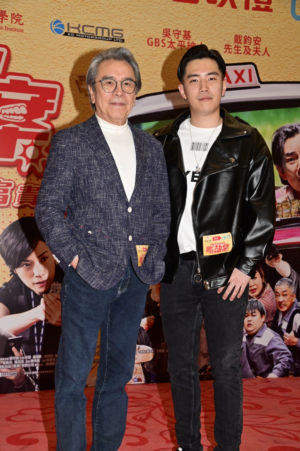姜大卫和姜卓文在《临时刧案》中，以父子档上阵。