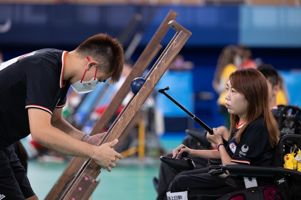 何宛淇去年參加東京殘奧。 香港傷殘人士體育協會圖片