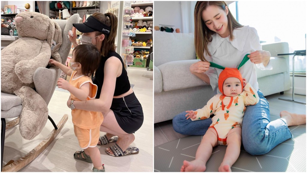 沈卓盈歲半囝囝愈大愈似媽咪 雙眼勁有混血feel影廣告相搶晒鏡