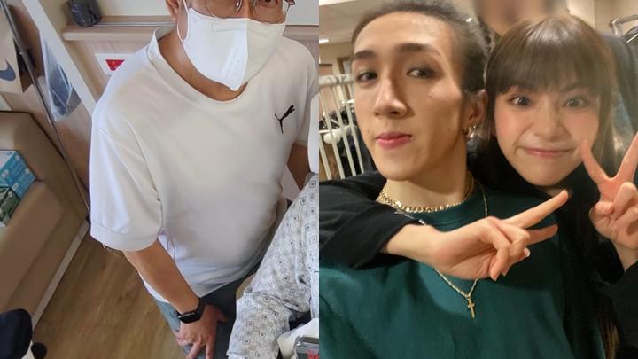 阿Mo李啟言墮屏意外後首次公開近照 頸部下方現插喉傷口