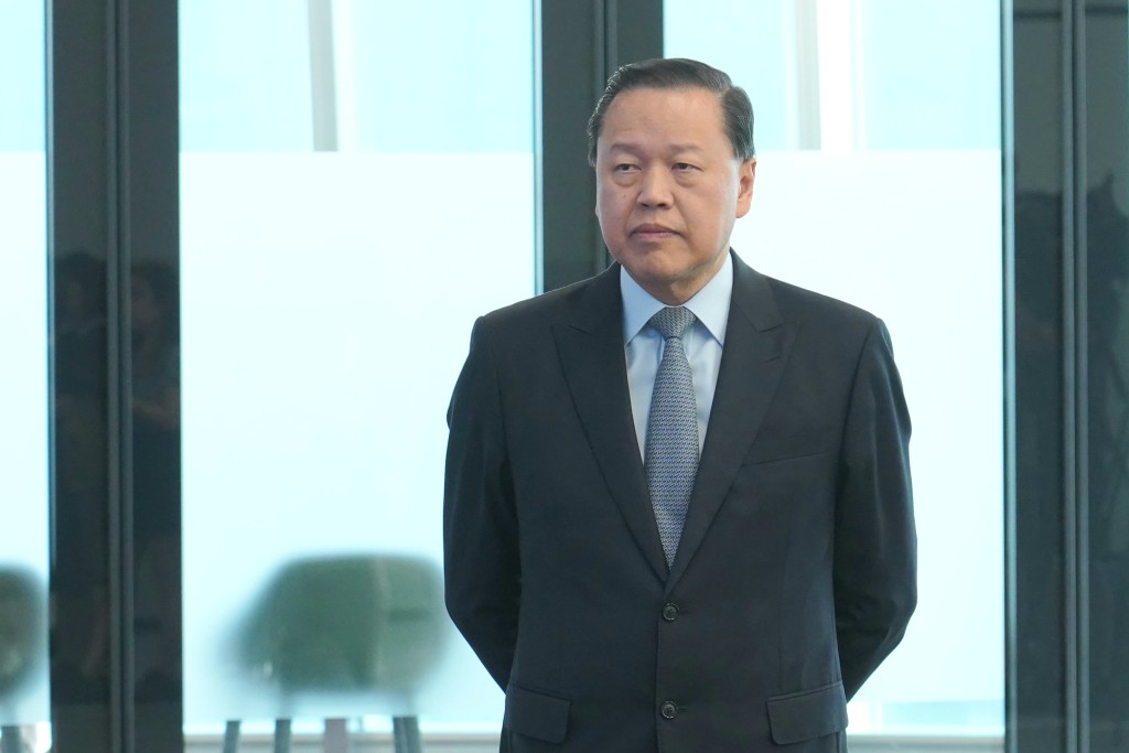 教資會主席雷添良。 教資會主席雷添良。