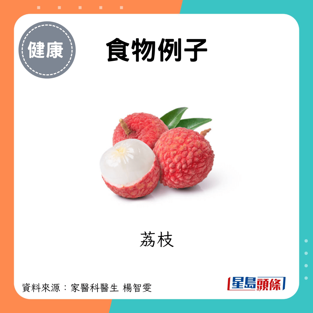 食物例子：荔枝