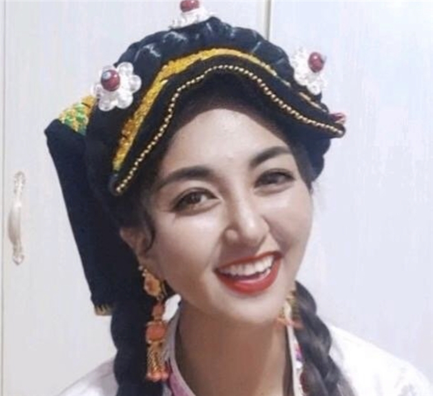 卓瑪拉姆外型亮麗是藏族美女。網圖