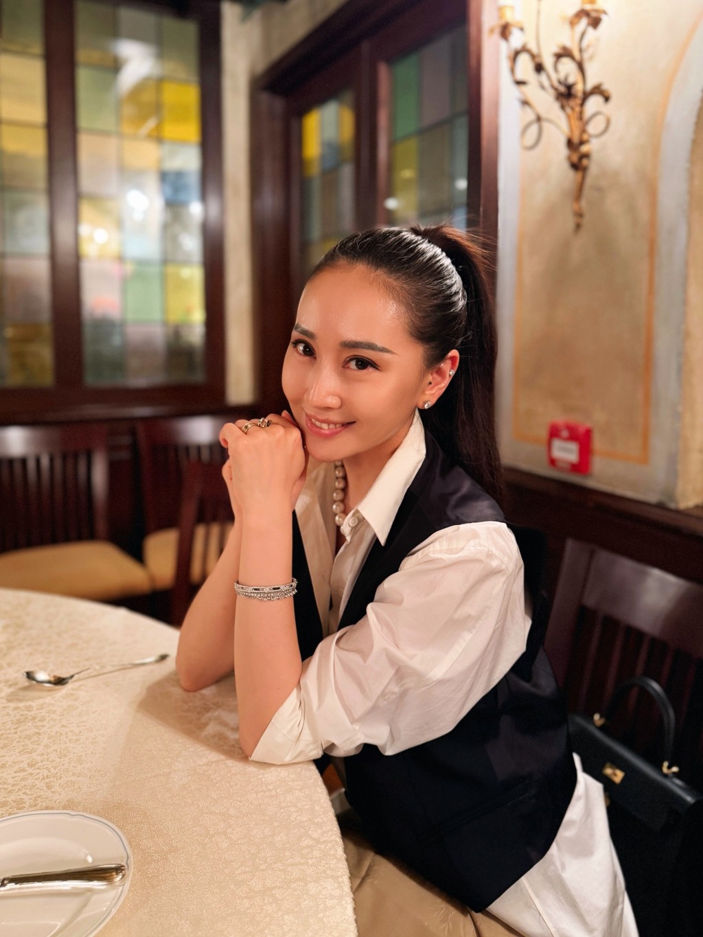 壽星女任祉妍狀態大勇，鏡頭前散發幸福光芒。