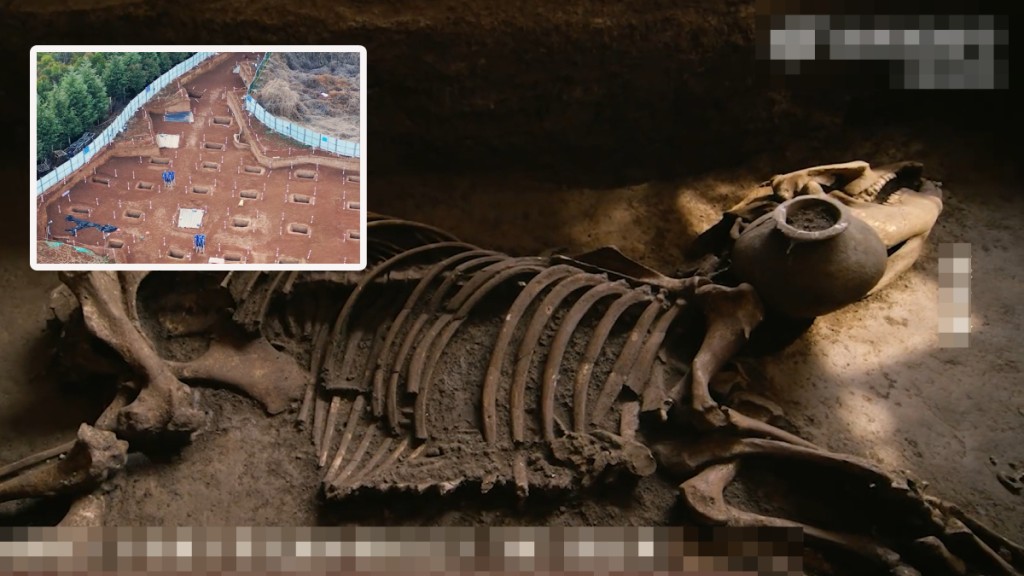 西安漢文帝霸陵入選2023世界十大考古發現。（陝西廣播電視台）