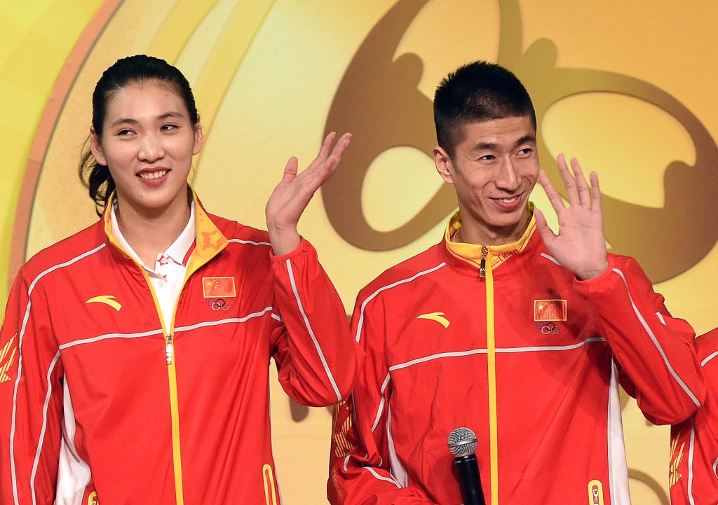 跆拳道有金牌夫婦趙帥、鄭姝音。中新社