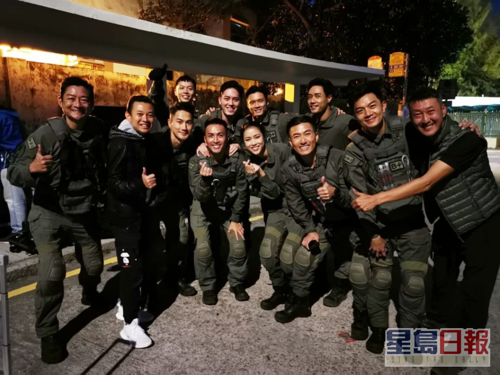 加入TVB后多拍剧集，包括刚播出的《隐形战队》。
