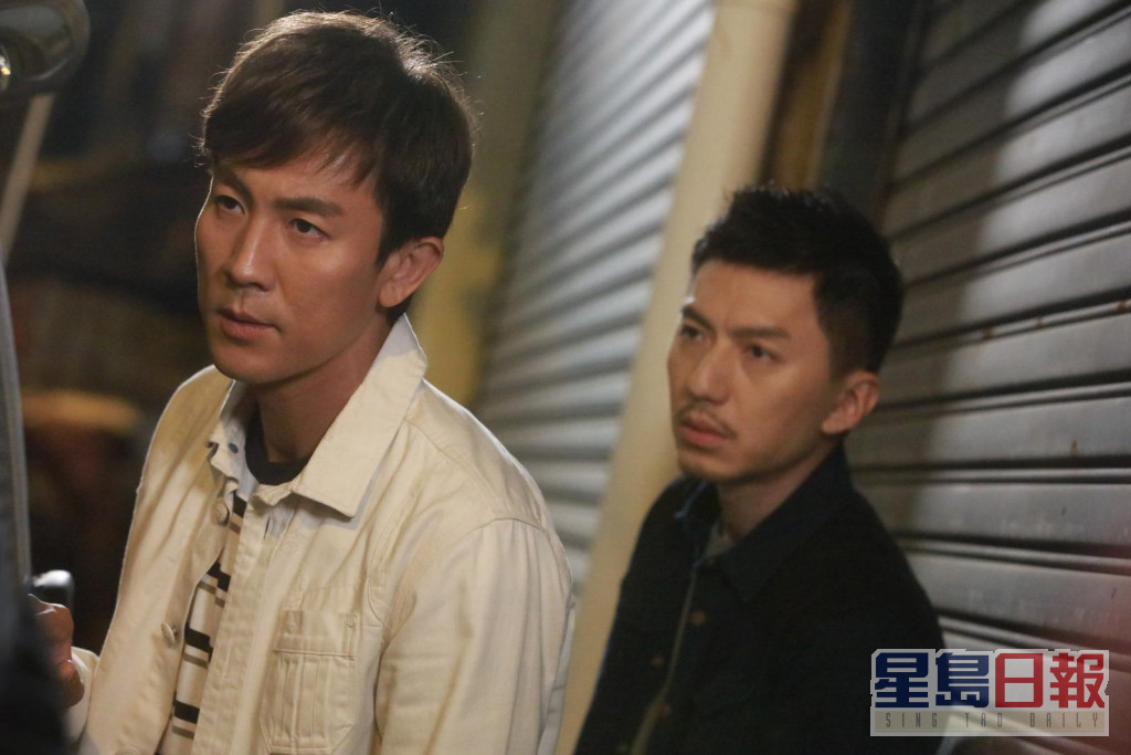 袁伟豪与谭俊彦于剧中各走极端、不相往来。