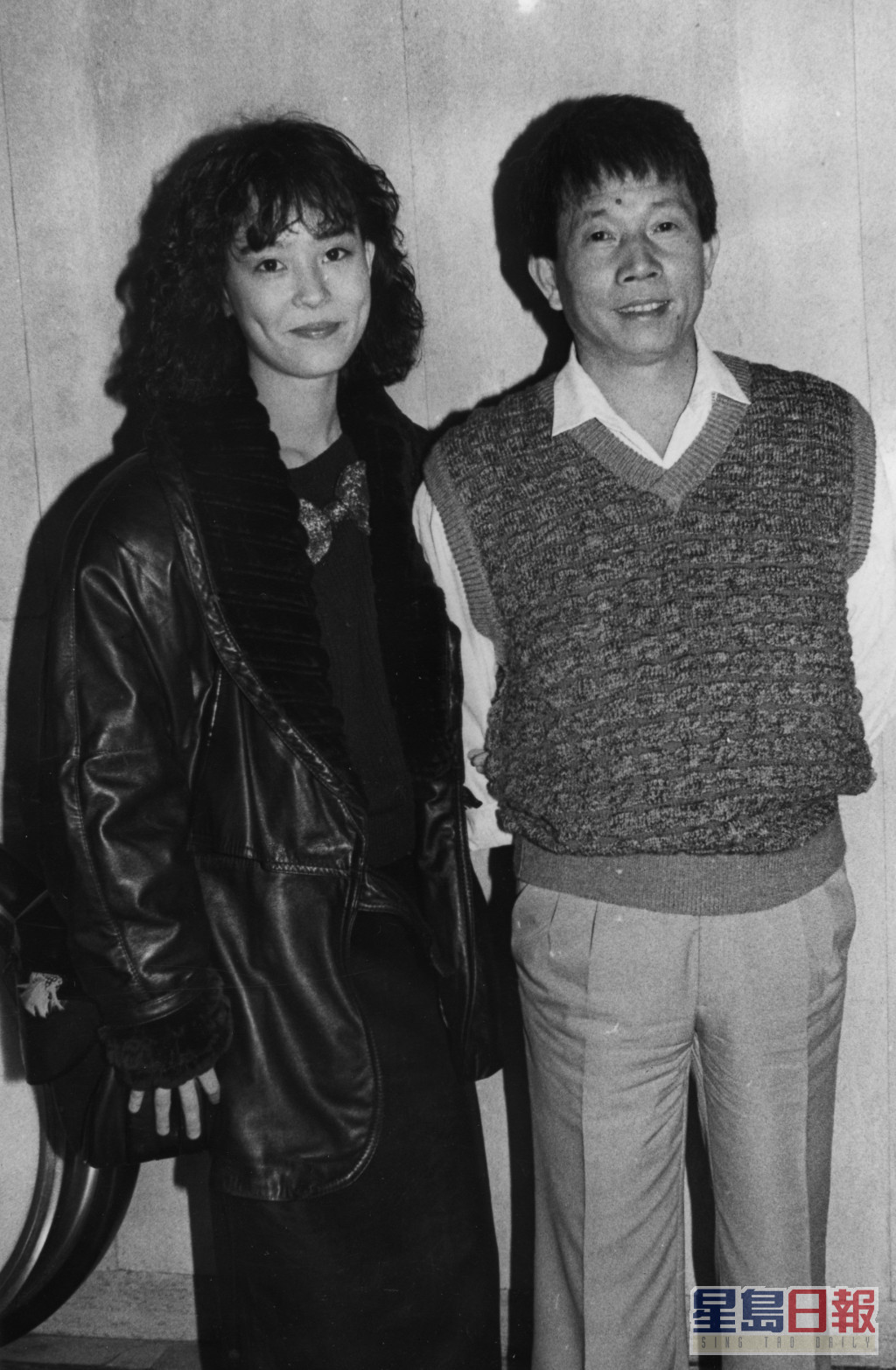 翁静晶在1984年与刘家良结婚，两人年纪相差30载。
