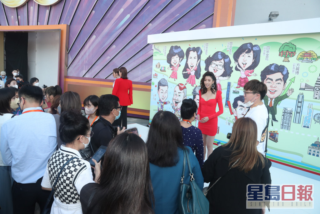 《TVB節目巡禮2023》今日（11日）在電視城舉行。