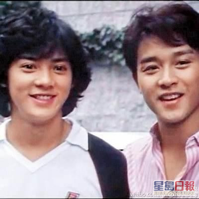 当年跟张国荣拍剧集《甜甜廿四味》时，两曾交换衣服。