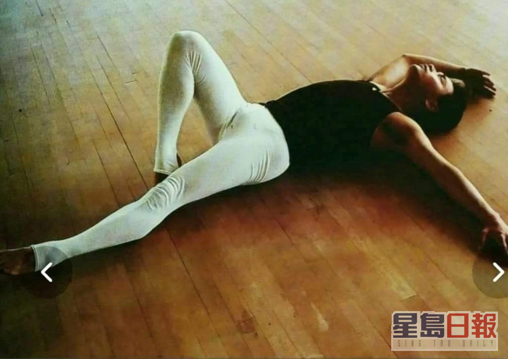 张国荣于1988年出版处男《纯影集》，当中有哥哥着贴身裤排舞。