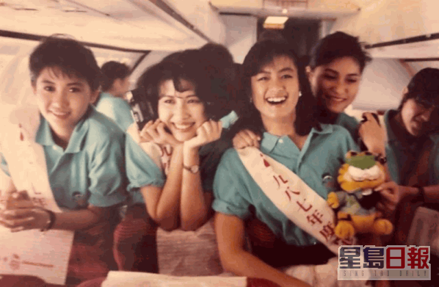林颖娴是1987年的港姐季军，同届有邱淑贞。