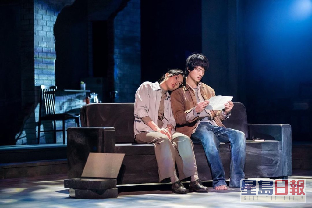 去年阿谦和思韵再度合作，齐主演舞台剧《午睡》。