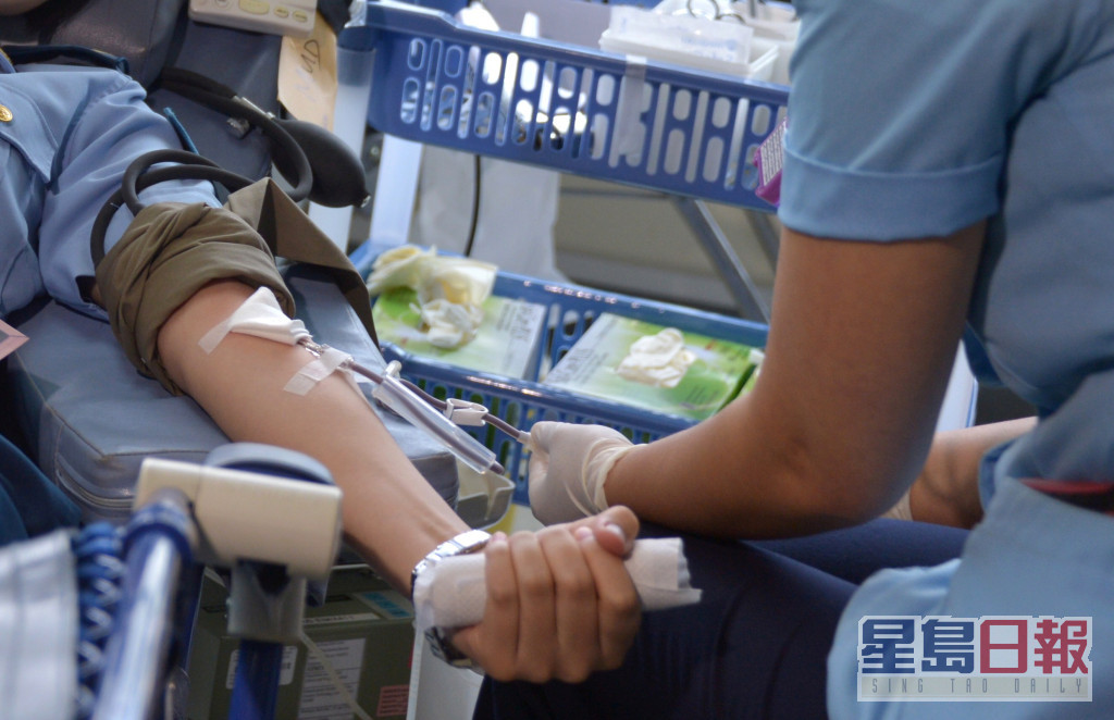 紅十字會指血庫或不足以為全港醫院提供每日血液所需。資料圖片