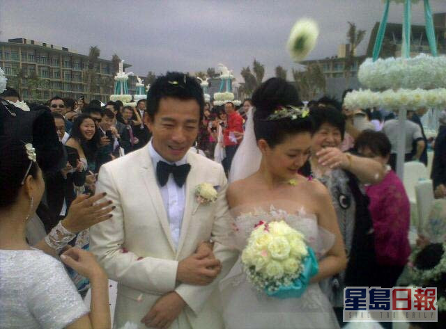 大S與汪小菲2011年3月在海南島舉行婚禮。