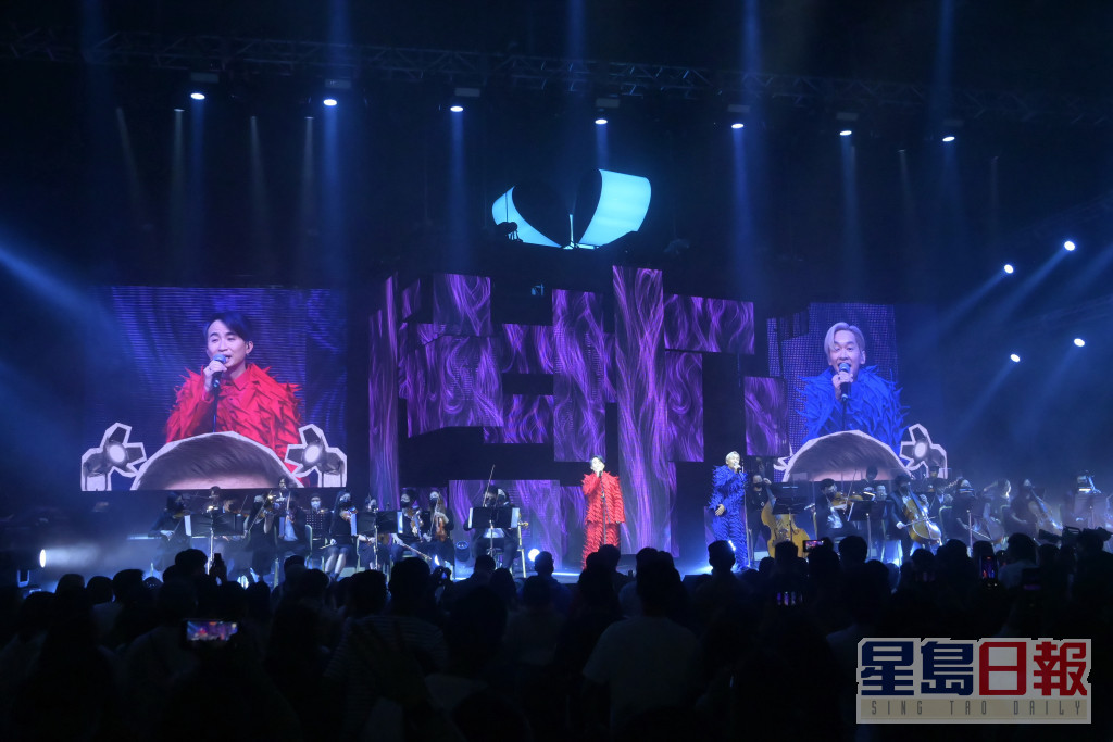 艾粒在2月9日的演唱会上，公开取笑余迪伟。