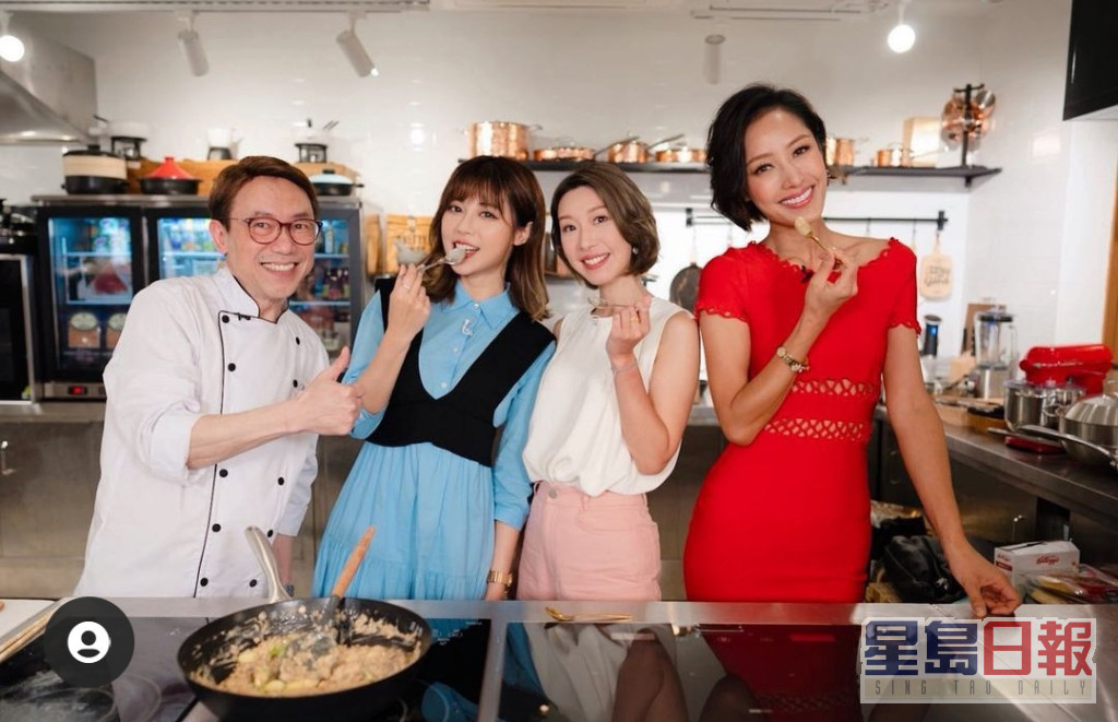 为香港开电视节目《疫境中的餐桌》担任嘉宾。