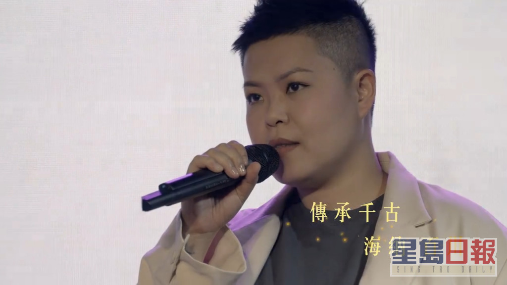 林二汶在7.1回归25周年，推出创作的新歌《中华．颂》。