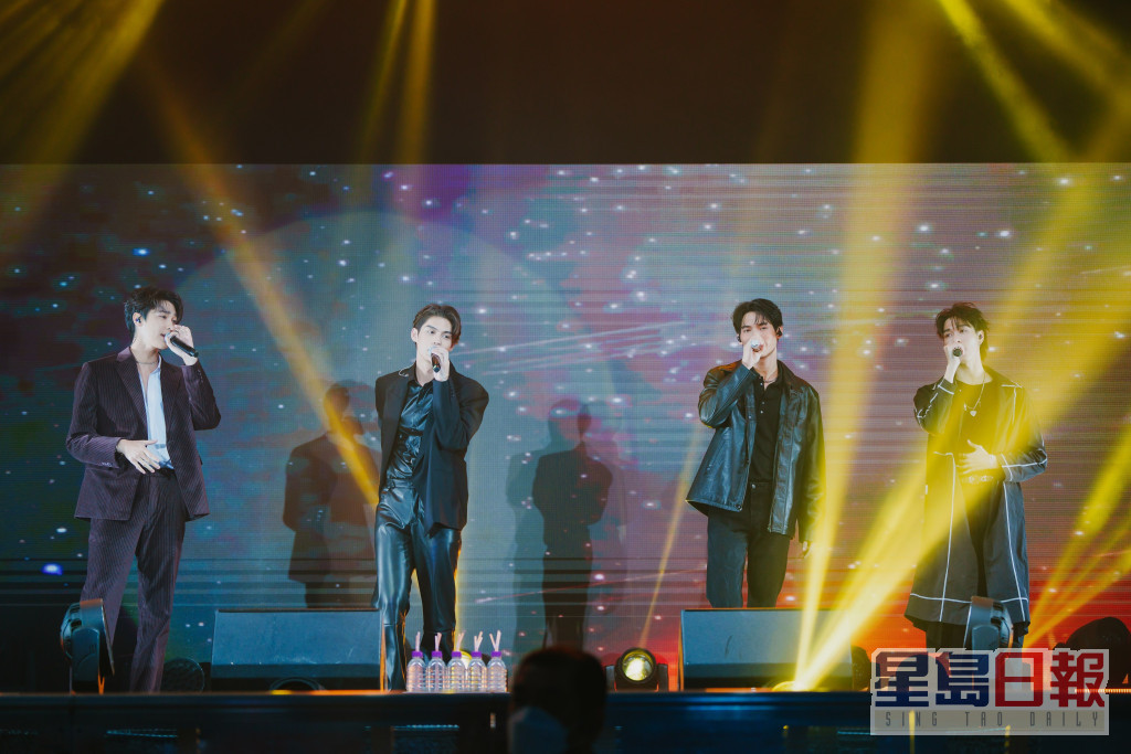 泰版F4今年2月在香港亞洲國際博覽館舉行演唱會。